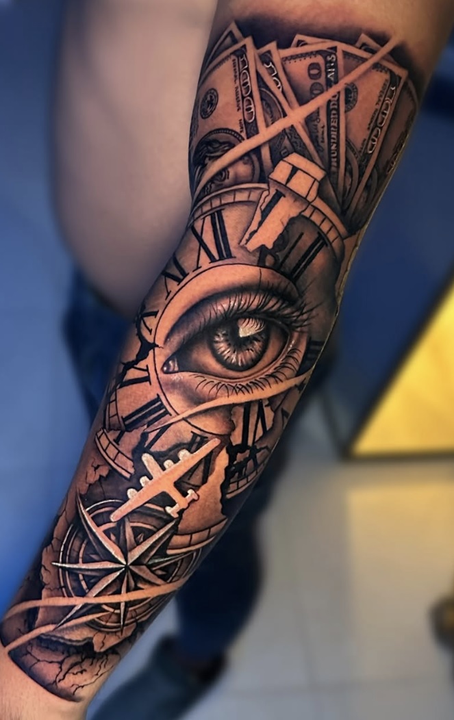 Tatuaje en sombras